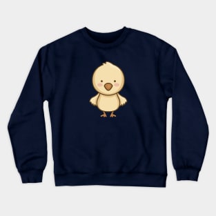 Cute Baby Chick Cartoon Crewneck Sweatshirt